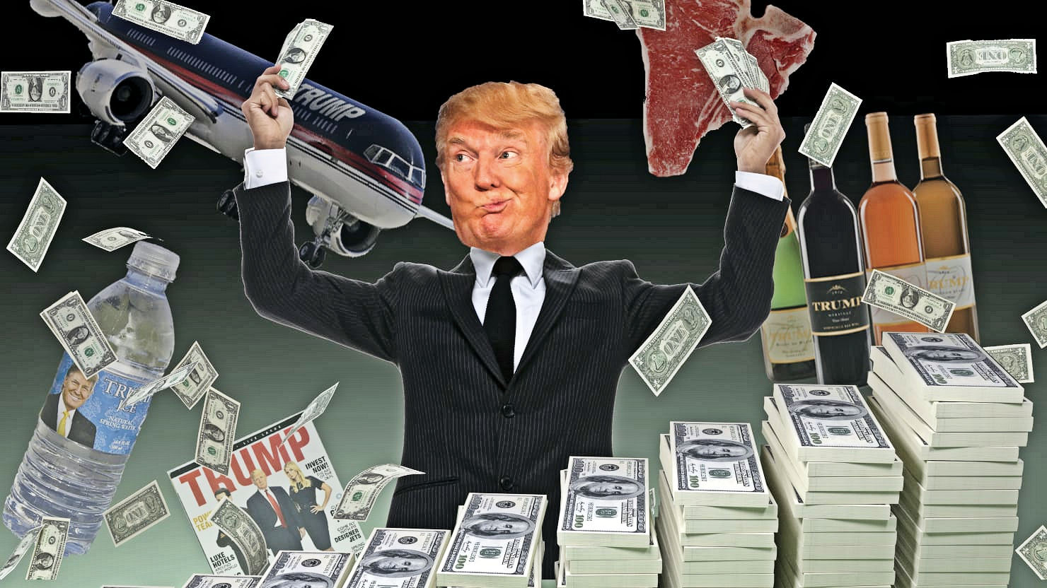 Trumps Getting Rich